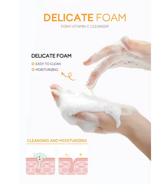 C-vitamiini kasvopuhdistusaine